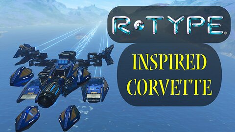 R-TYPE Inspired Corvette No Man's Sky