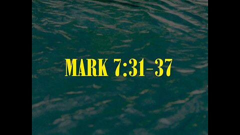 When Jesus Came Back to Decapolis