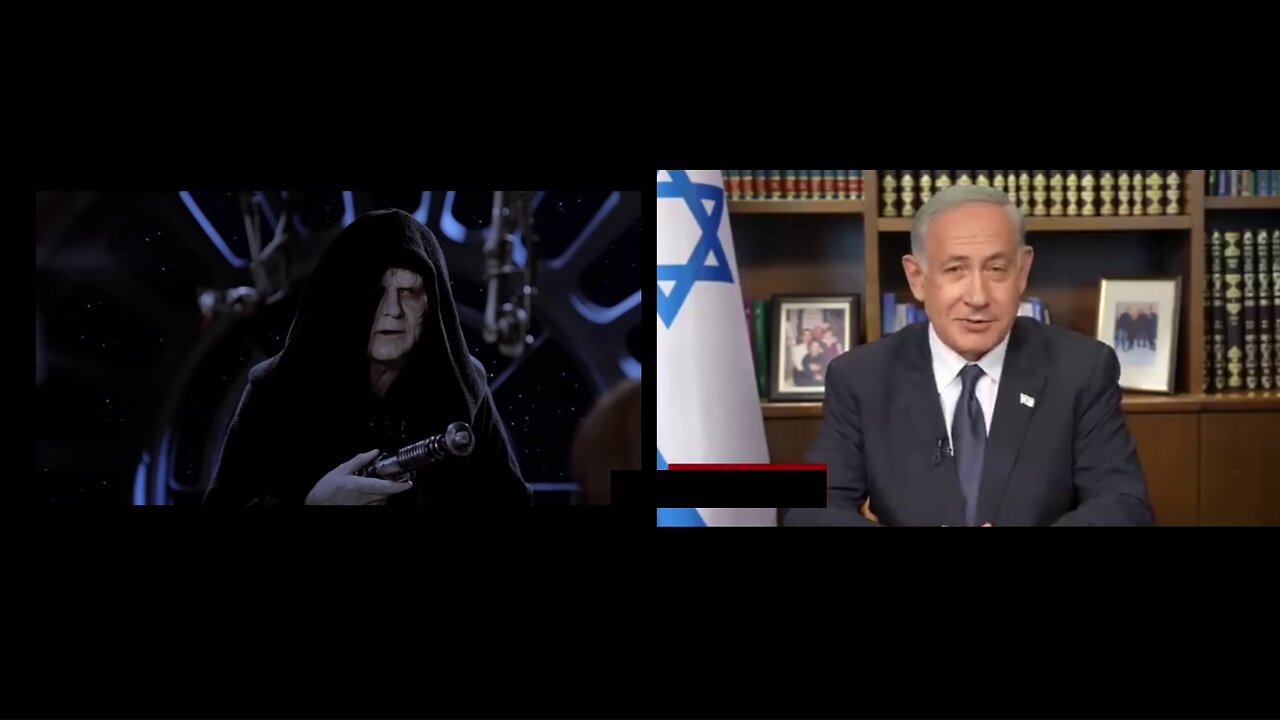 Emperor Palpatine & Netanyahu both G*y