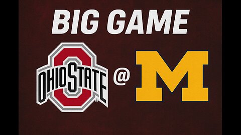 Clutch Sports Media 365 Clutch Saturday Blitz Ohio St @ Michigan