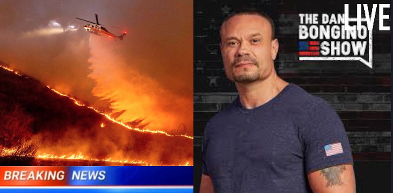 The Dan Bongino Show | Everybody Stunned, by Watching The Wildfire in LA!#danbongino #danbonginoshow