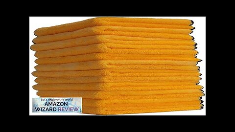 Chemical Guys MIC_506_12 Professional Grade Premium Microfiber Towels Gold (16 Inch x Review