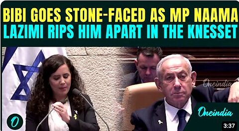 ‘I Accuse You, Netanyahu!’ MP Lazimi TEARS INTO Bibi Over Oct 7 Attack, Hamas Funding |Bibi STUNNED!