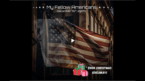 HUGE INTEL!!!!! My Fellow Americans - December 16th, 2025 - Phil Godlewski