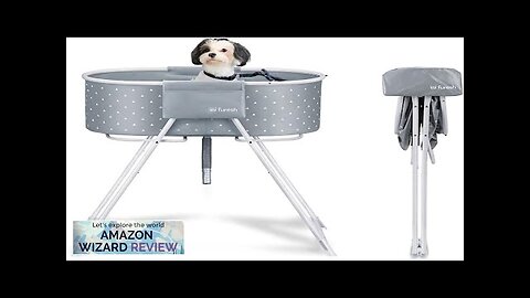 Furesh Insider Dog Bath Tub and Wash Station for Bathing Shower and Review