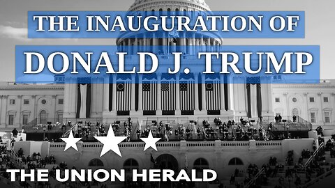 LIVE: Presidential Inauguration of Donald J. Trump