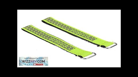 2Pcs LDARC 13.5X160mm Metal Buckle Battery Strap Green Color for Lipo Battery Review