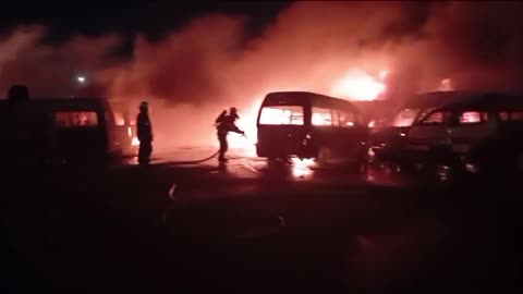Cape Town taxi association conflict leads to destruction of vehicles