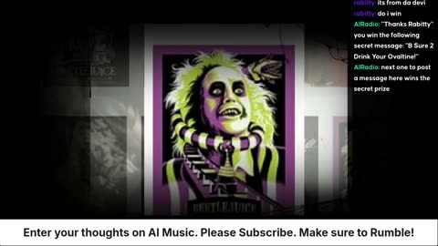 Number 1# Halloween "RADIO !" - Blue Rose Girl