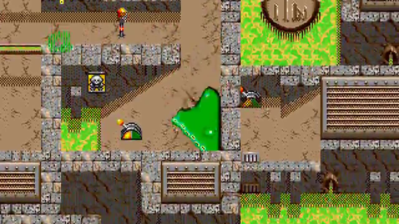 Mega Drive Longplay 431 The Ooze Level 2 Part 1 left path