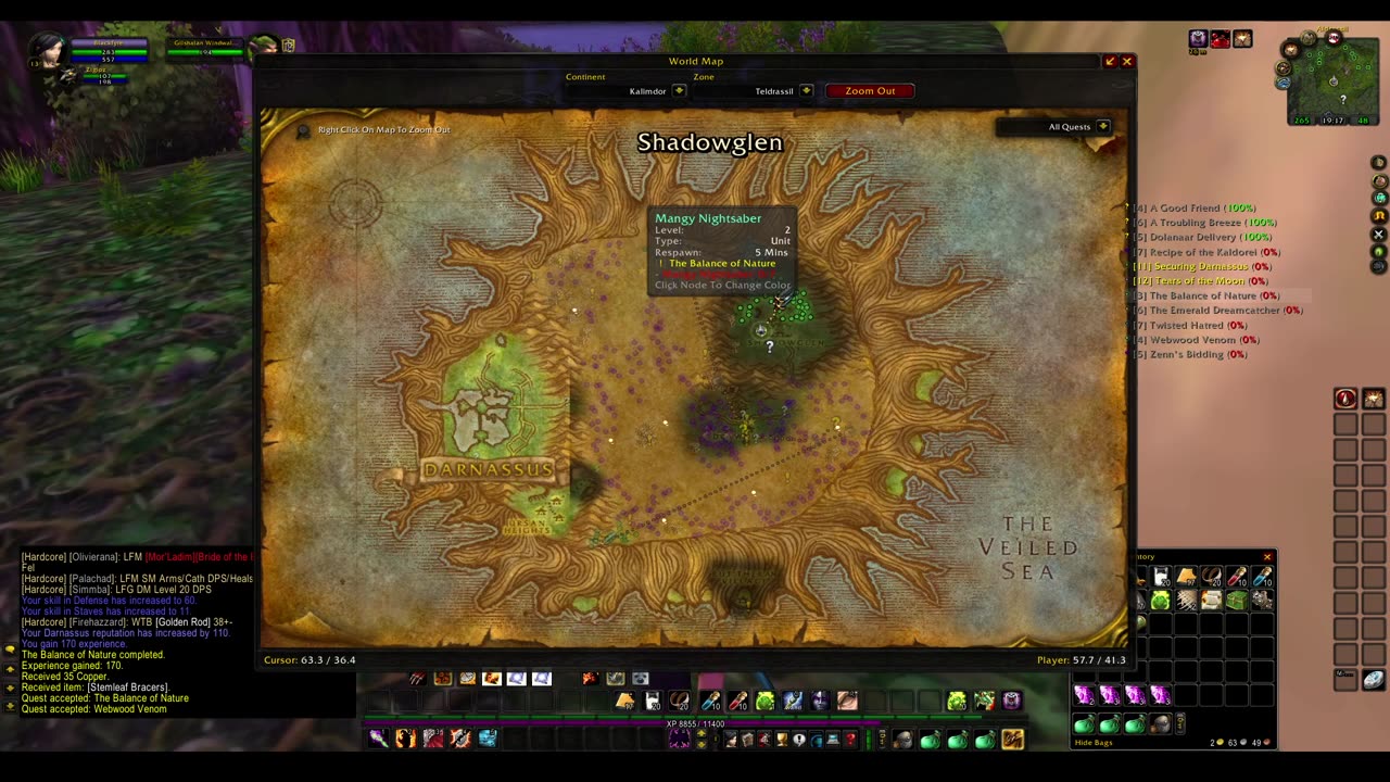 Turtle wow - Alt'lympic Games 2025 v2 - Warlock HC / S&S / Exhaustion - Episode 6 -Night elf area P1