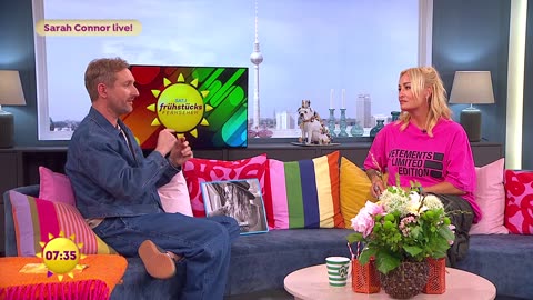 _SAT.1 - Frühstücksfernsehen_ Sarah Connor - Der Talk - Sat1 -