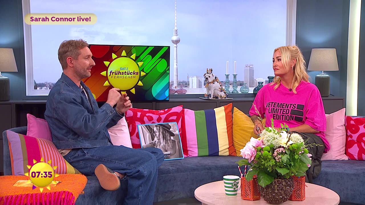 _SAT.1 - Frühstücksfernsehen_ Sarah Connor - Der Talk - Sat1 -