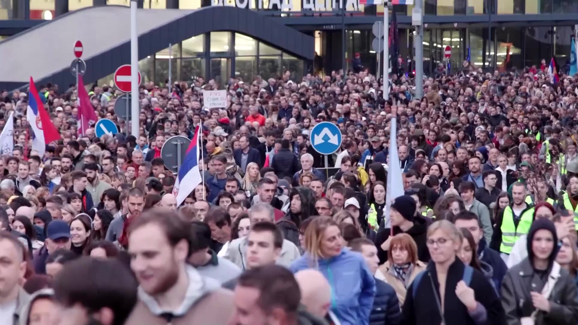 Serbs sustain anti-corruption protests long after Novi Sad disaster