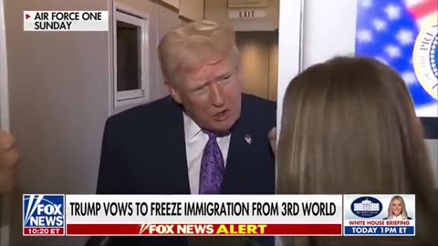 IMMIGRATION BAN_ Trump defends pause on 'third world’ immigration after Afghan murder case