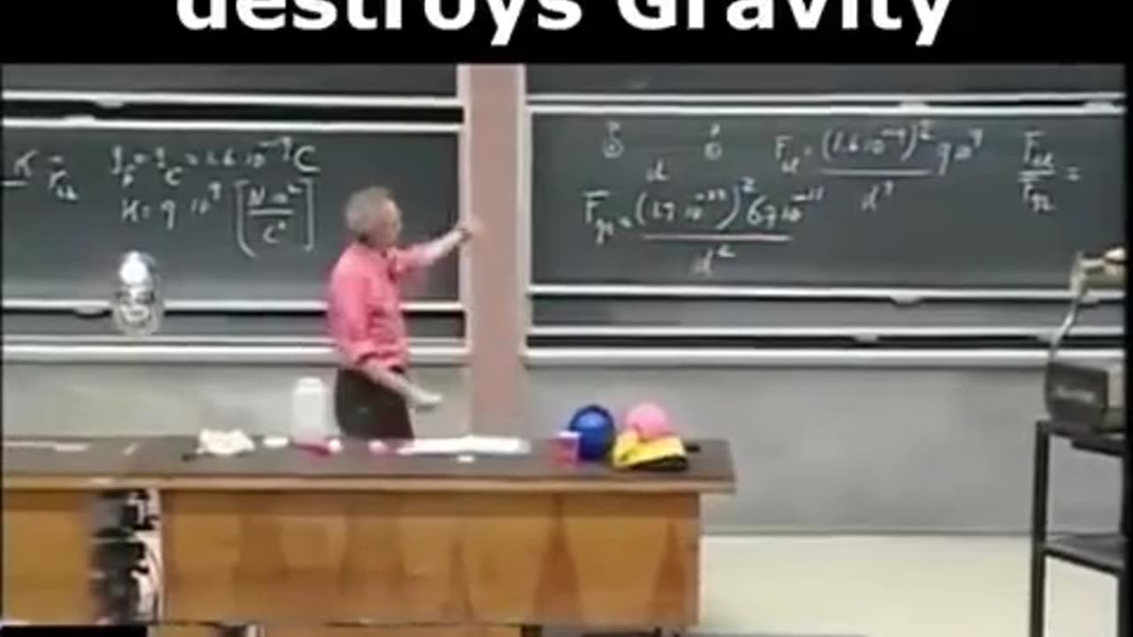 Gravity Destoryed By MIT Professor