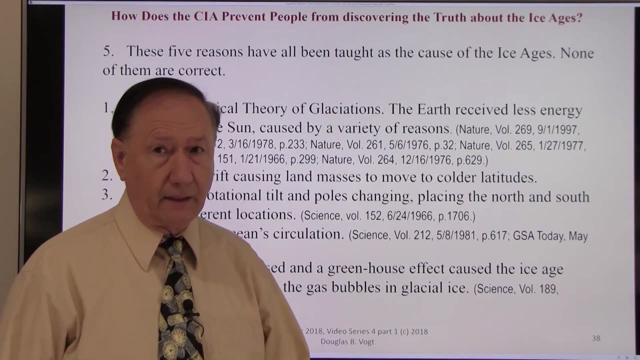 4-1 - Series 4, Part 1, Introduction, Causes of the Ice Age and Nova, Greatest Secret of the US
