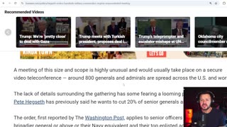 BREAKING: US Scrambles Top Generals in Emergency Meeting