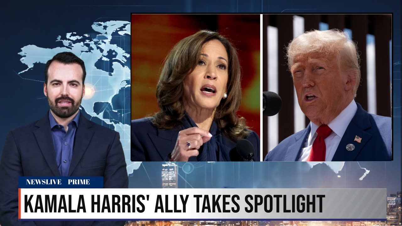 KAMALA HARRIS’ PROTÉGÉ TAKES CENTER STAGE