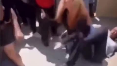 Gay black male attacks Mexican girl