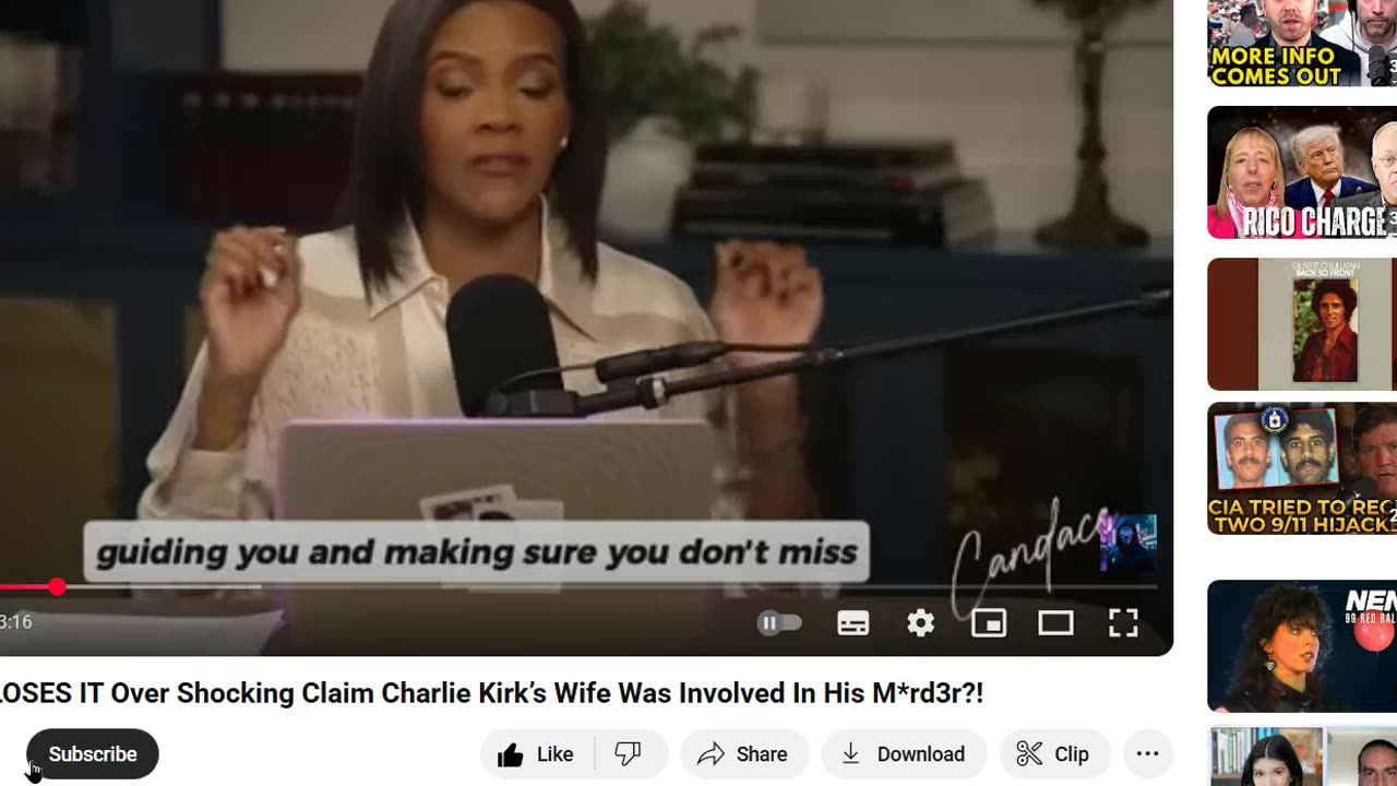 Charlie Kirk Predictive Programming