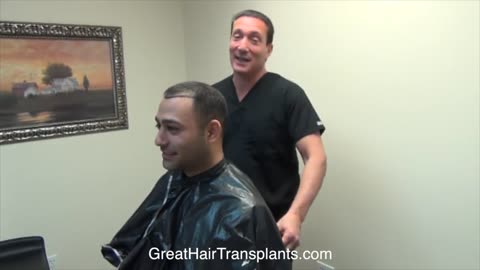 Dr. Brett Bolton Patient Amir – MaxHarvest™ Plus Hair Transplant Medium-Length Video