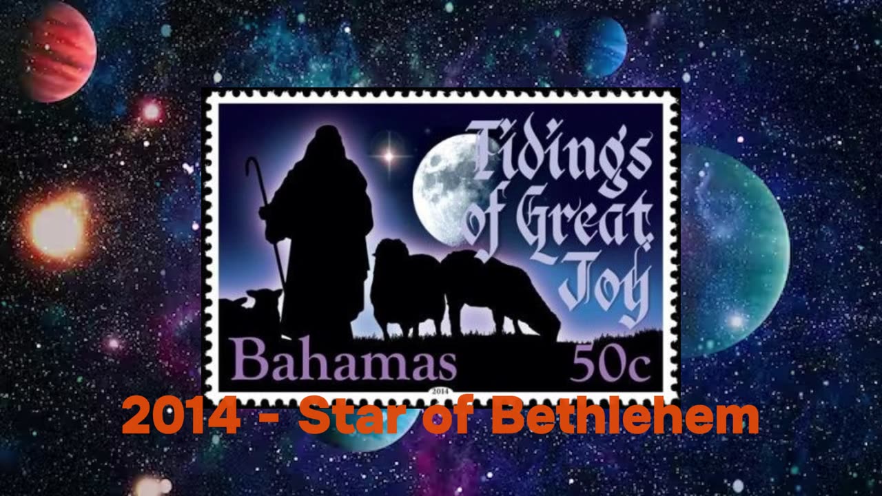 Astronomy and Space Stamps - Bahamas