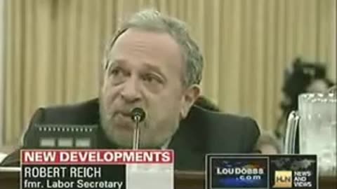 Lou Dobbs on Robert Reich: "No White Construction Workers": 01-07-2009