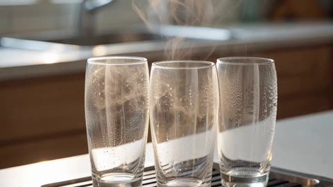 El error más común al secar vasos.