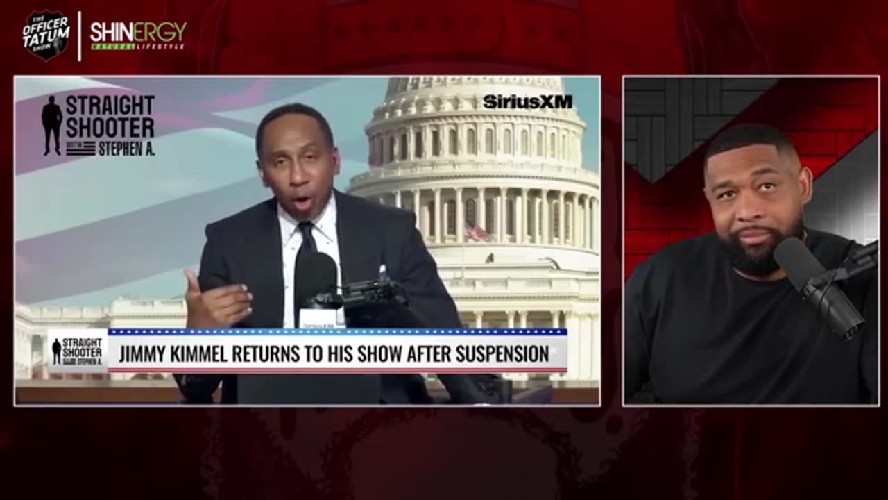Stephen A. Smith UNLEASHES On Left and Jimmy Kimmel For DEMONIZING Charlie Kirk