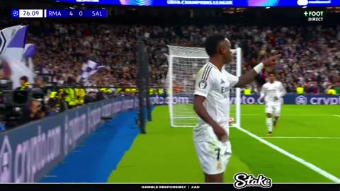 VINICIUS JR MAKES IT FIVE