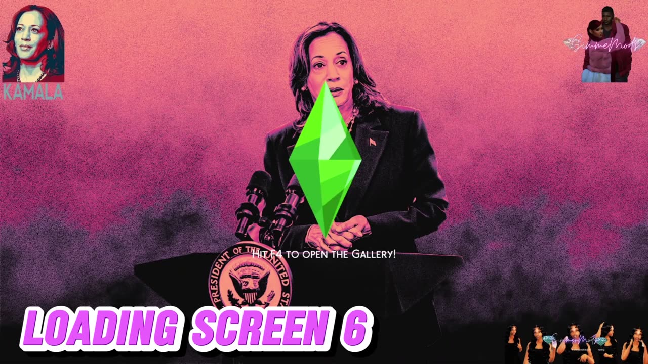 Kamala Harris Loading Screen