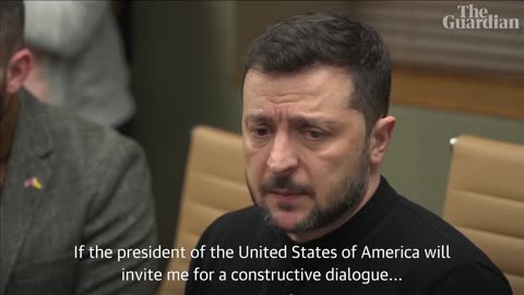 Zelensky says he is ready to sign minerals deal and relations with US will continue