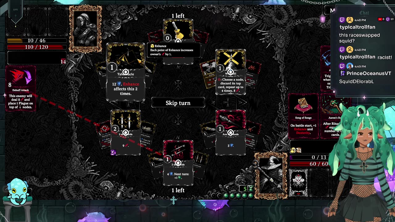 【Evocation Demo】breaking! anime girl plays card games!