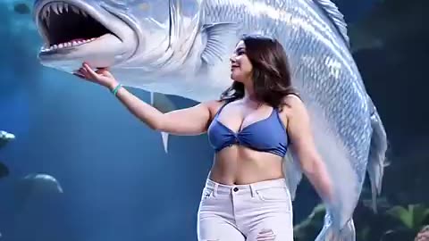 Viral: AGT Judges STUNNED as Woman Dances with a Fish! 🐟😱 (MUST-SEE Audition!) #