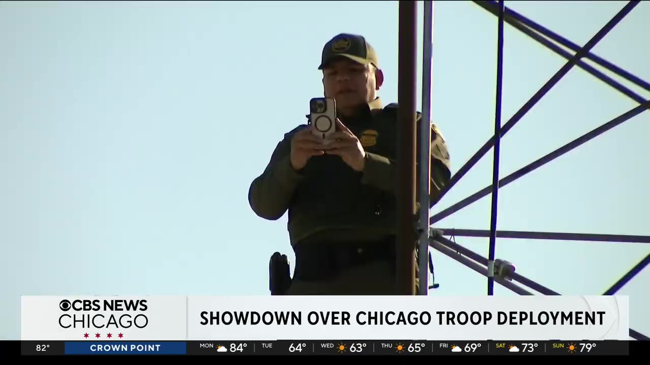 Part of President Trump’s deployment: 400 members of the Texas Guard to Illinois