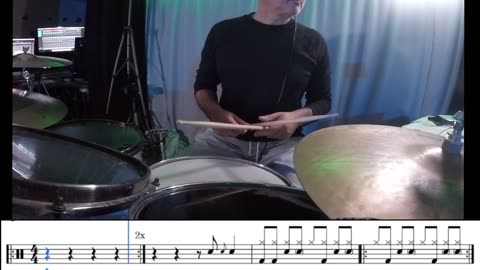 GENESIS & PHIL COLLINS "JESUS HE KNOWS ME" + DRUM TRANSCRIPTION