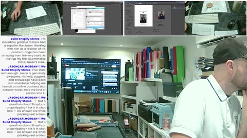 Work From Home £3M+ Dropshipping Sales + Q&A (LIVE STREAM — Watch Real Shopify Orders Shipped Daily)