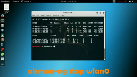 Enable wifi on kali linux