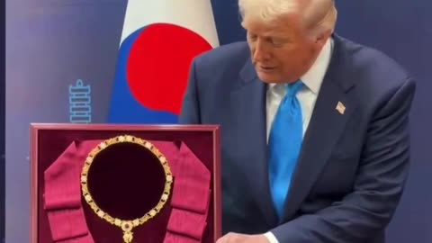 Trump in Good Mood — Received South Korea’s Highest Honor, the Grand Order of Mugunghwa