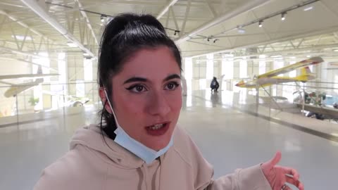 Barefoot at the Airplane Museum while hating myself (Loser Ana Deleted YouTube Video)