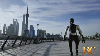 A Chinese humanoid robot walked 66 miles in 3 days, sets world record