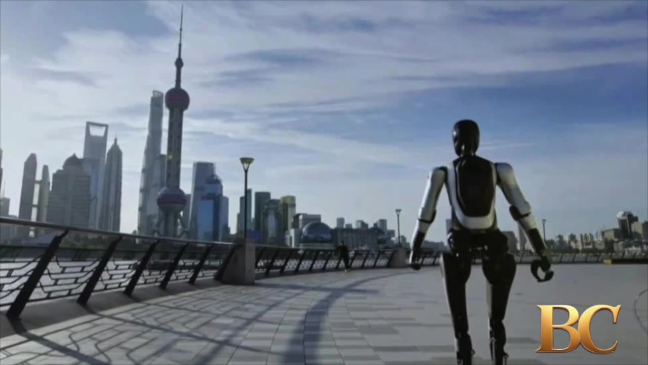 A Chinese humanoid robot walked 66 miles in 3 days, sets world record