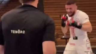 Merab Dvalishvili Slaps Mark Zuckerberg for Taking Him Down