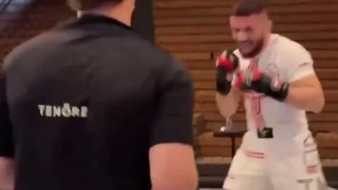 Merab Dvalishvili Slaps Mark Zuckerberg for Taking Him Down