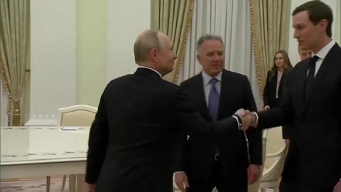 Russian President Putin holds talks with US President Trump aides Steve Witkoff and Jared Kushner