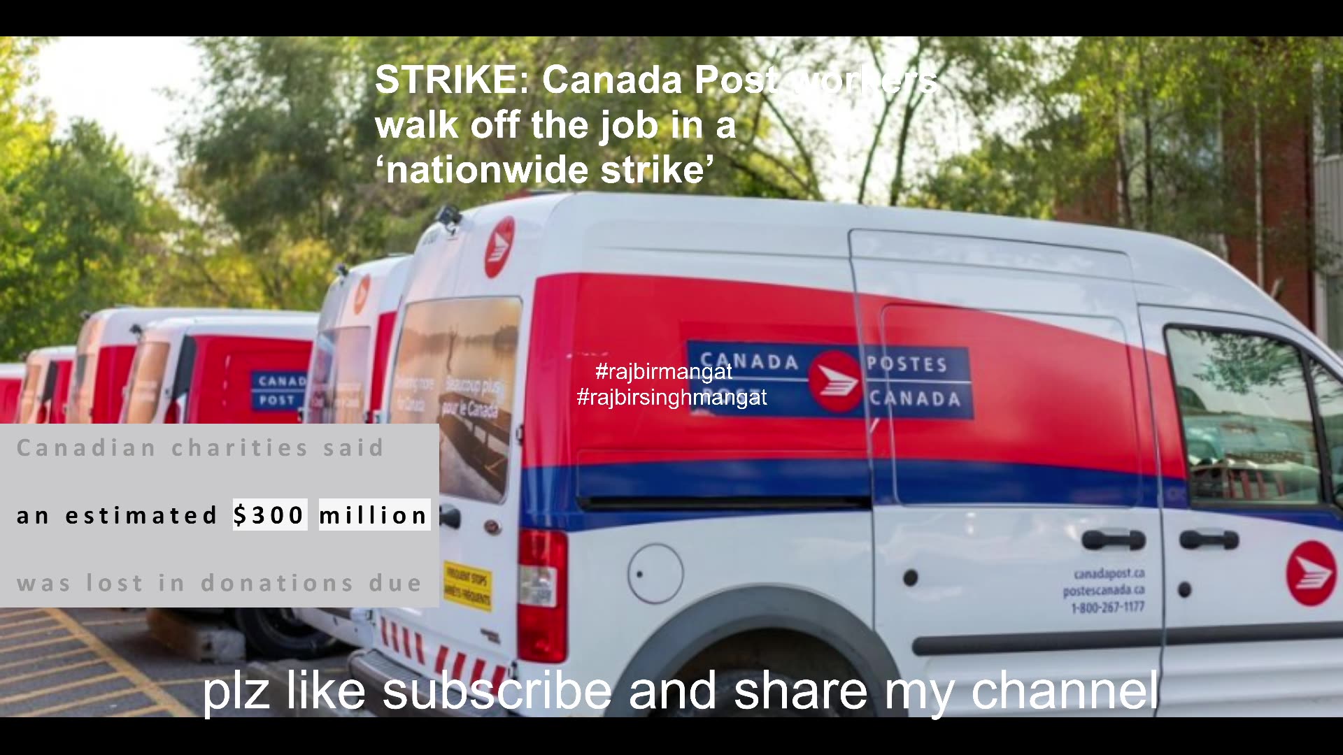 STRIKE: Canada Post workers walk off the job in a ‘nationwide strike