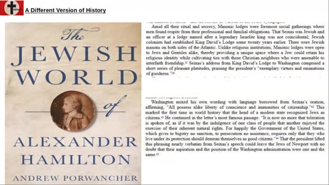 George Washington Freemasonry Jews & Citizenship - Who Was Washington Working for ?