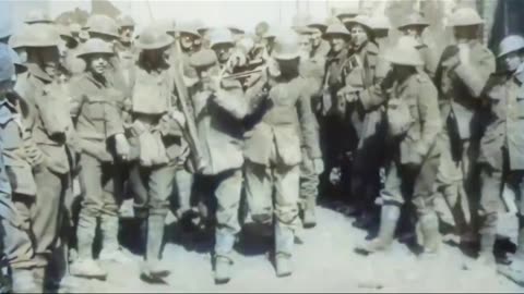 Battle of Arras german prisoners on front