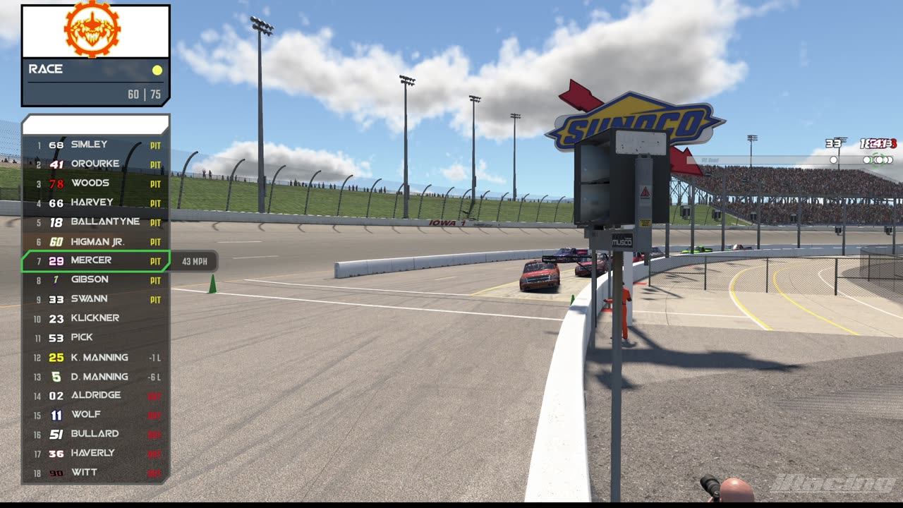 iRacing 6-8-2014 trucks at Iowa
